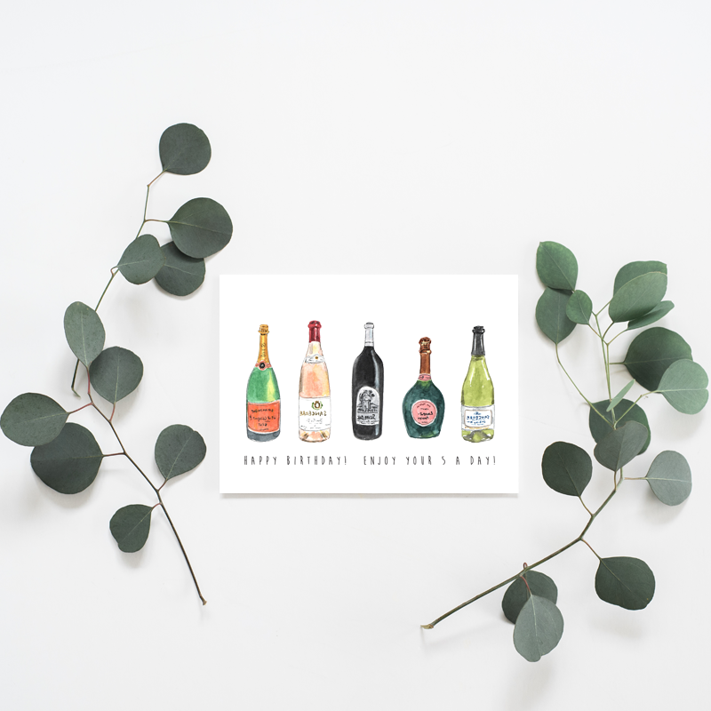 Happy Birthday! Five a Day - Misiu Papier