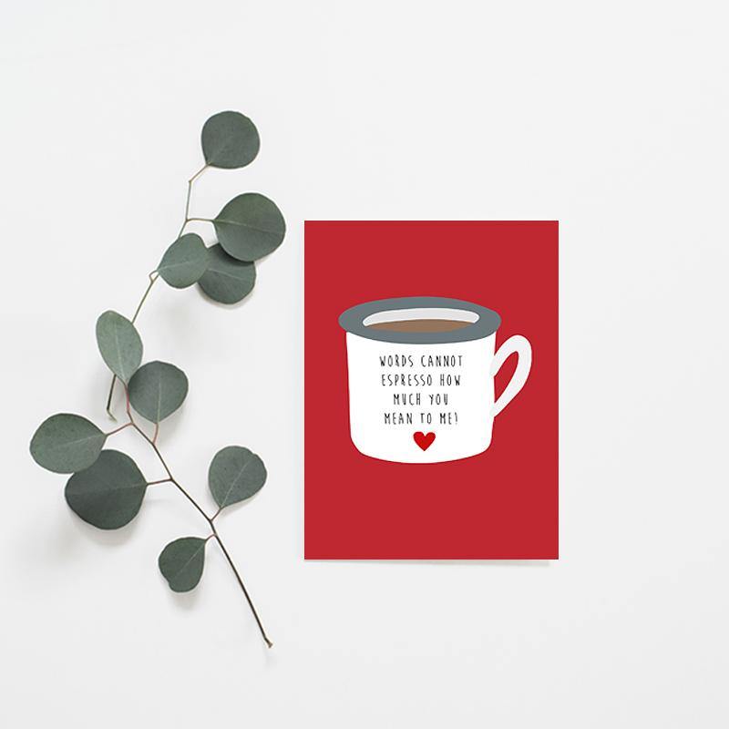 I Can't Espresso How Much - Misiu Papier