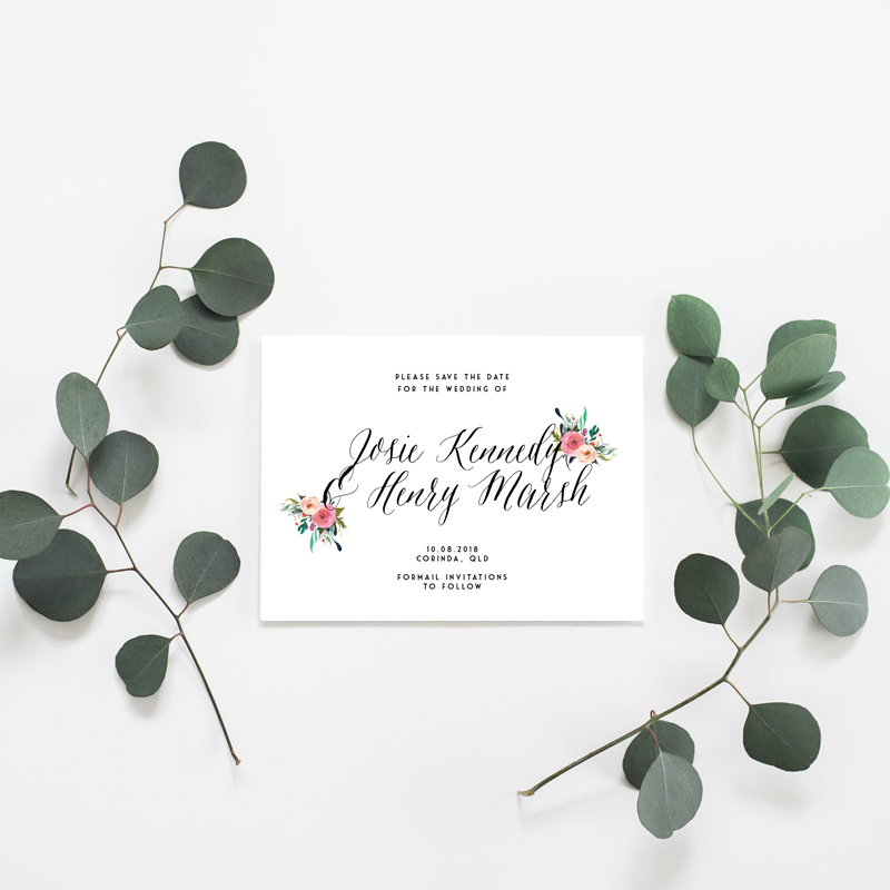 Lola Wedding Invitation Suite - Misiu Papier