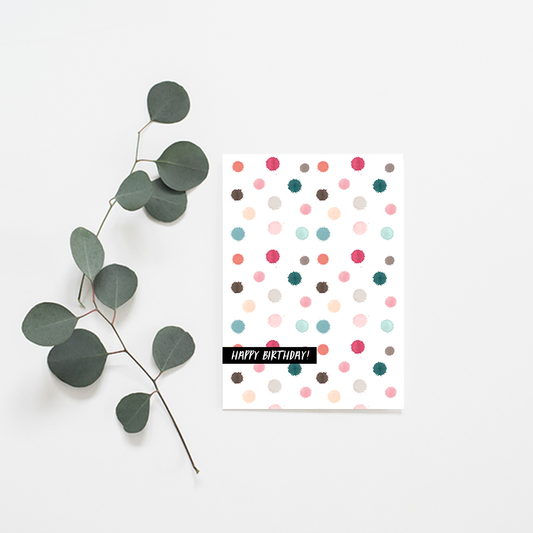 Happy Birthday Confetti - Misiu Papier