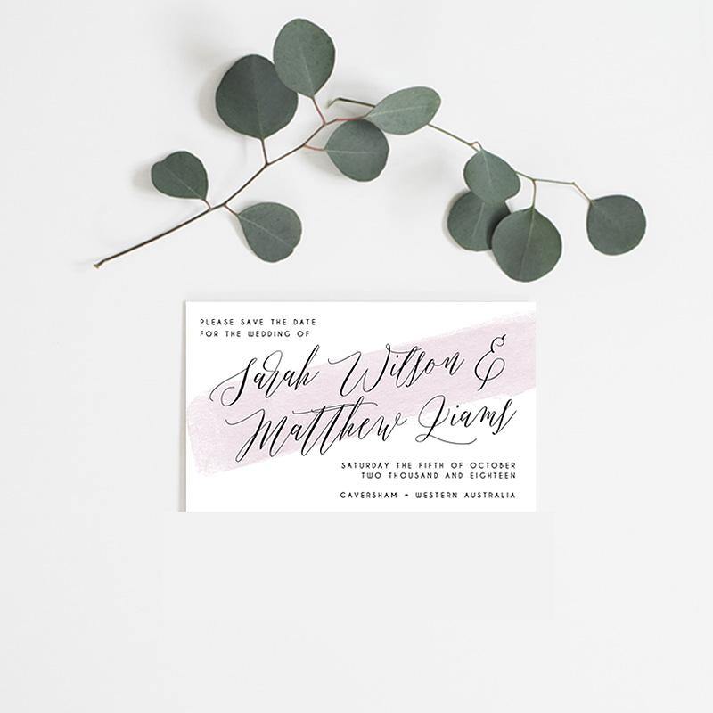 Understated Lilac Wedding Invitation Suite - Misiu Papier